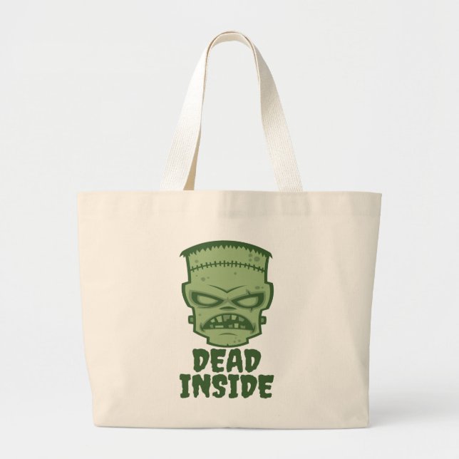 Dead Inside Frankenstein Monster Jumbo Tygkasse (Framsidan)