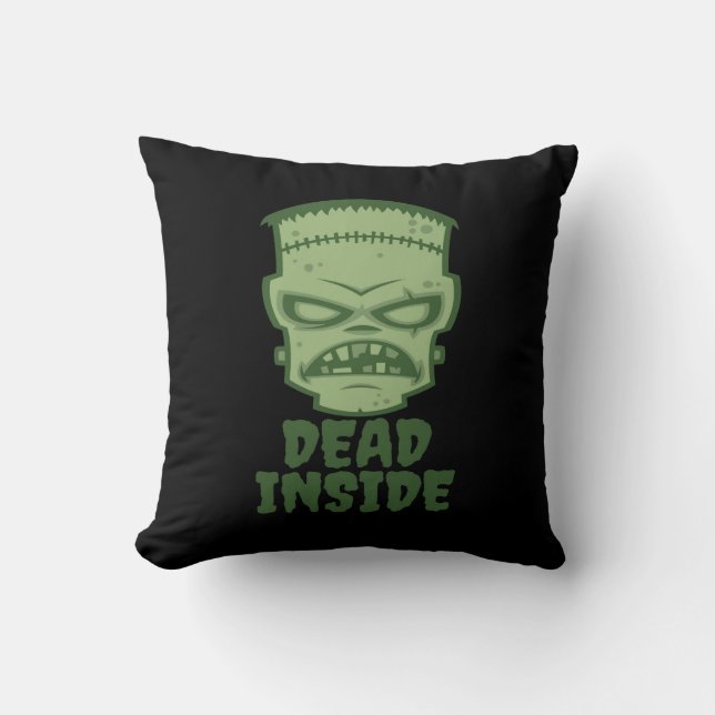Dead Inside Frankenstein Monster Kudde (Framsida)