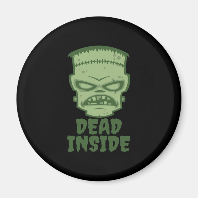 Dead Inside Frankenstein Monster Magnet (Framsidan)