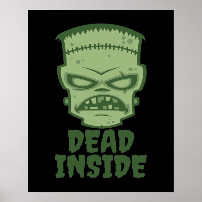 Dead Inside Frankenstein Monster Poster (Framsidan)