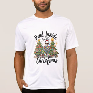 Dead Inside, men det är julklapp Helgdag Gift T Shirt