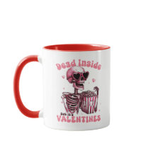 Dead Inside, men det är Valentine roligt Mug