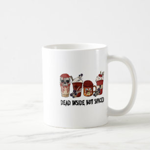 Dead Inside, men spekterad, tankfull Thanksgiving  Kaffemugg
