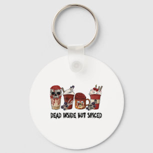 Dead Inside, men spekterad, tankfull Thanksgiving Nyckelring