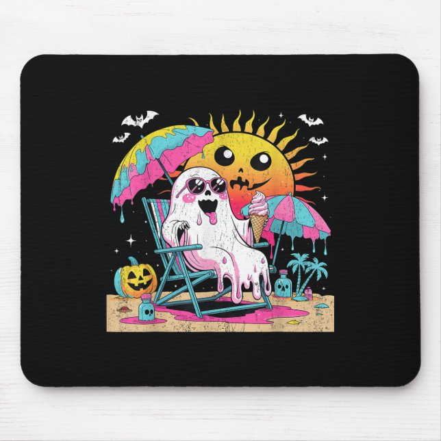 Dead Inside Tan Exside Funny Ghost Beach Art Musmatta (Framsidan)