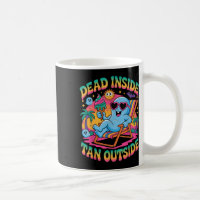 Dead Inside Tan Exside Funny Ghost Summerween