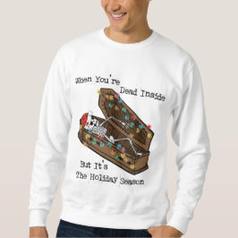 Dead Inside Ugly Lång Ärmad Tröja