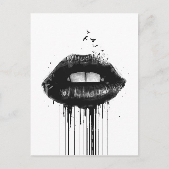 Dead kärlek vykort (Framsida)