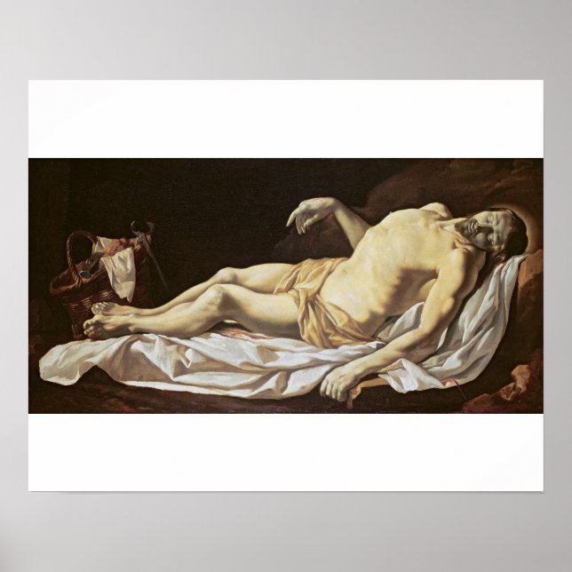 Dead Kristus (olja på canvas) 2 Poster (Framsidan)