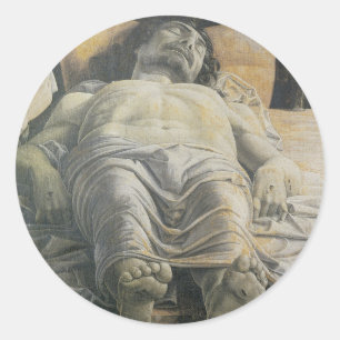 Dead Kristus Runt Klistermärke