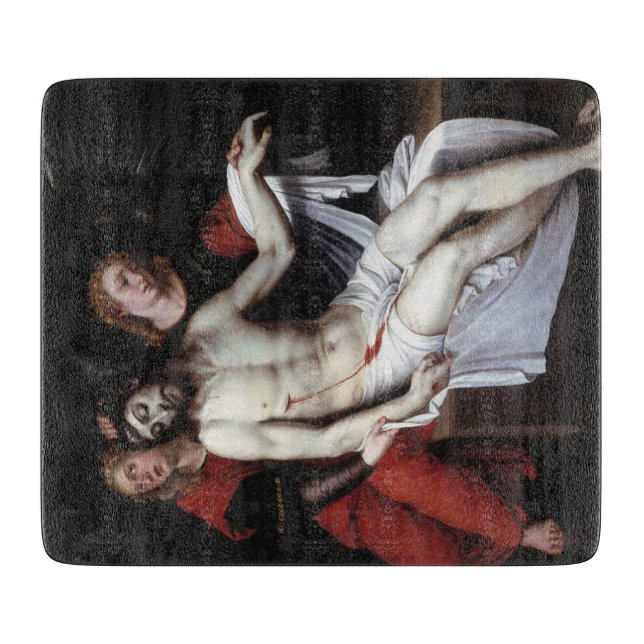 Dead Kristus som stöds av två Änglar (Ribalta) (Framsidan)