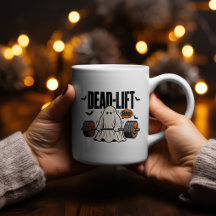 Dead-Lift Boo Halloween Fitness Design