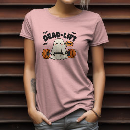 Dead-Lift Boo Spök Fitness Design T Shirt