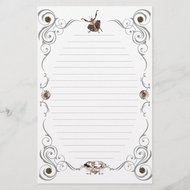 Dead Löv Mantis Brevpapper (Framsida)
