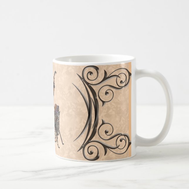 Dead Löv Mantis Kaffemugg (Höger)
