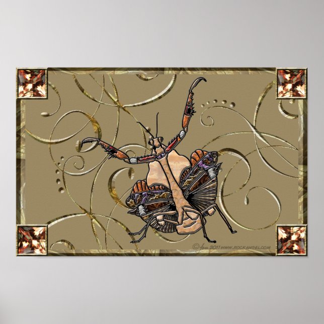 Dead Löv Mantis Poster (Framsidan)