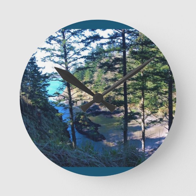 Dead Man's Cove, Cape Dissit, Washington Rund Klocka (Framsida)