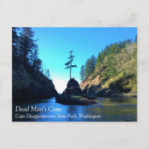 Dead Man's Cove, Cape Dissit, Washington Vykort