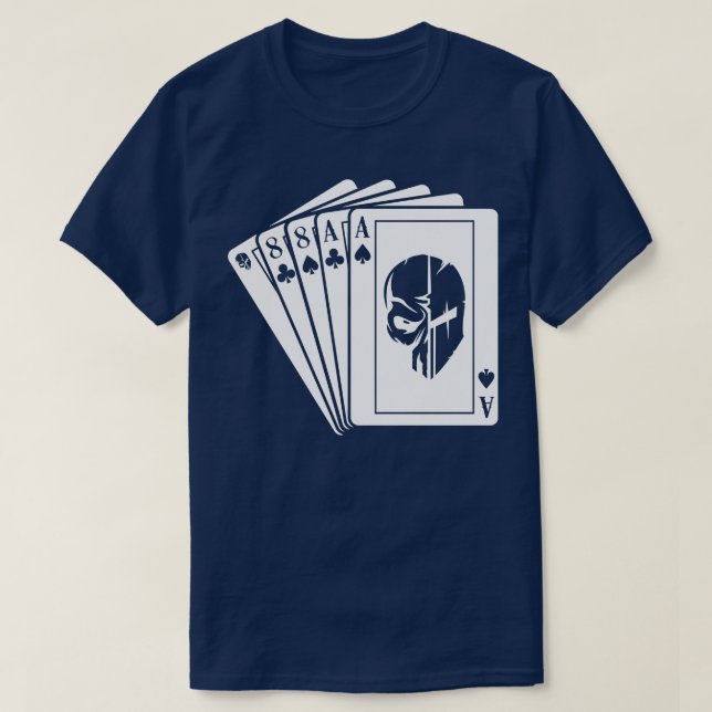 Dead Mans Hand TShirt T Shirt (Design framsida)