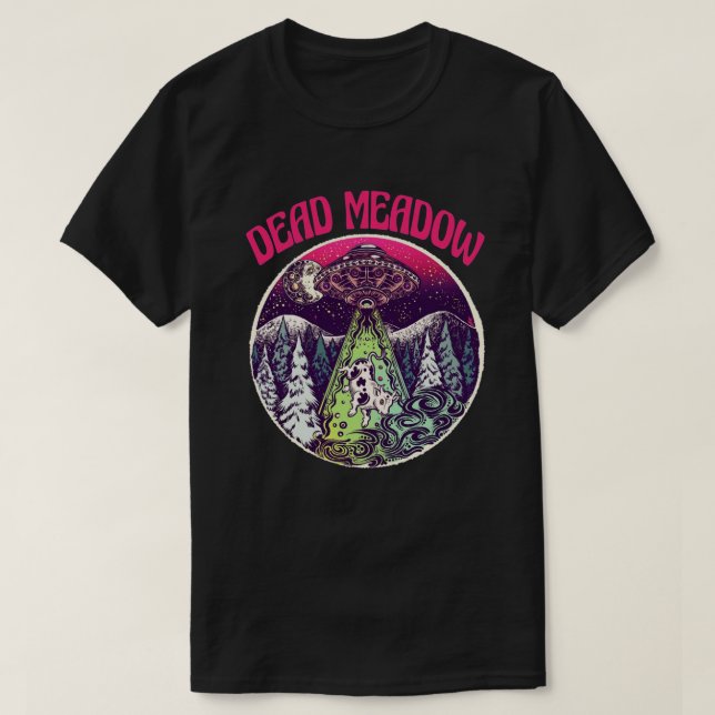 Dead meadow psychedelic colorful himlar Classic T- T Shirt (Design framsida)
