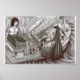 Dead Öga Poster, Vannak över båt Poster