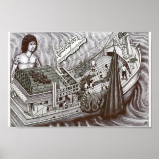 Dead Öga Poster, Vannak över båt Poster