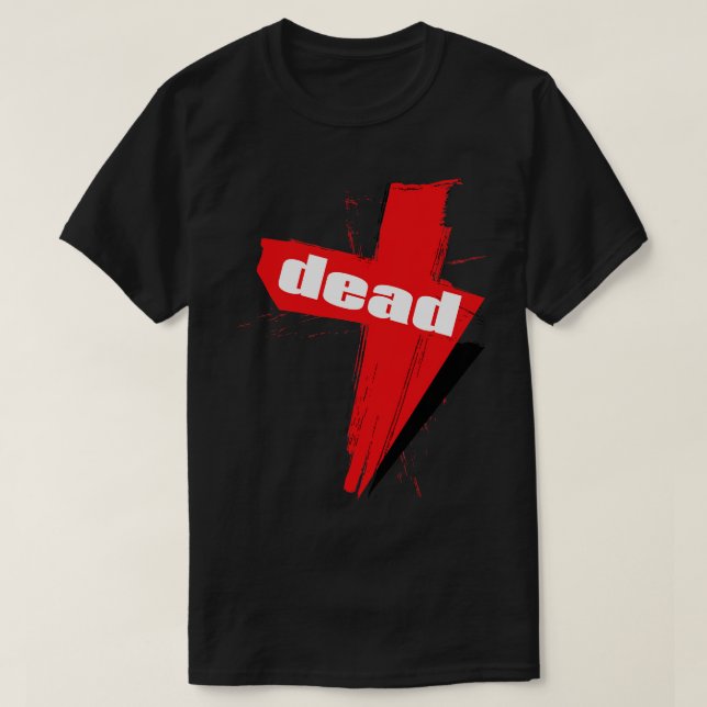 Dead Ord Millenniebidrag Använda 1 T Shirt (Design framsida)