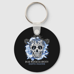Dead Pancreas Society Diabetes Awareness Sugar Sku Nyckelring