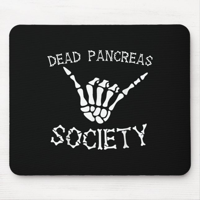 Dead Pancreas Society fold Påstående Awareness Cre Musmatta (Framsidan)