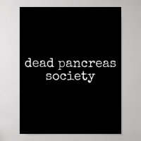 Dead Pancreas Society Funny Diabetes Awareness