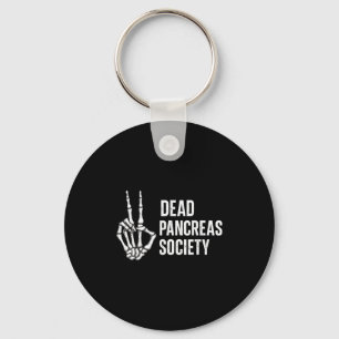 Dead Pancreas Society Sugar Diabetes Awareness Sku Nyckelring
