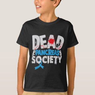 Dead Pancreas Society T1d Diabetes Awareness Funny T Shirt
