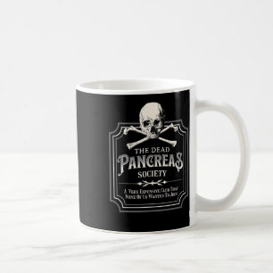 Dead Pancreas Society typ 1 Diabetes T1d Awaren Kaffemugg
