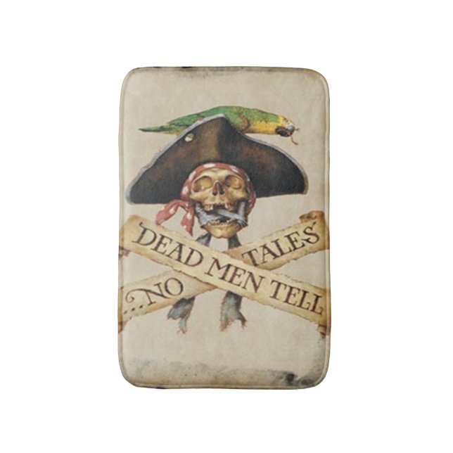 Dead Pirat Bath Mat Badrumsmatta (Framsidan (Vertikal))