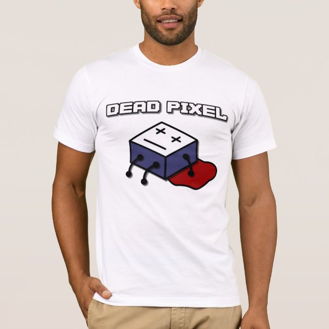 Dead Pixel Tee Shirt (Framsida)