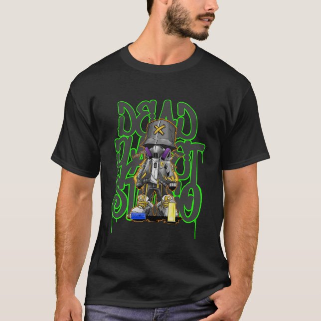 DEAD PLANET STUDIO LOGOTYP3 T SHIRT (Framsida)