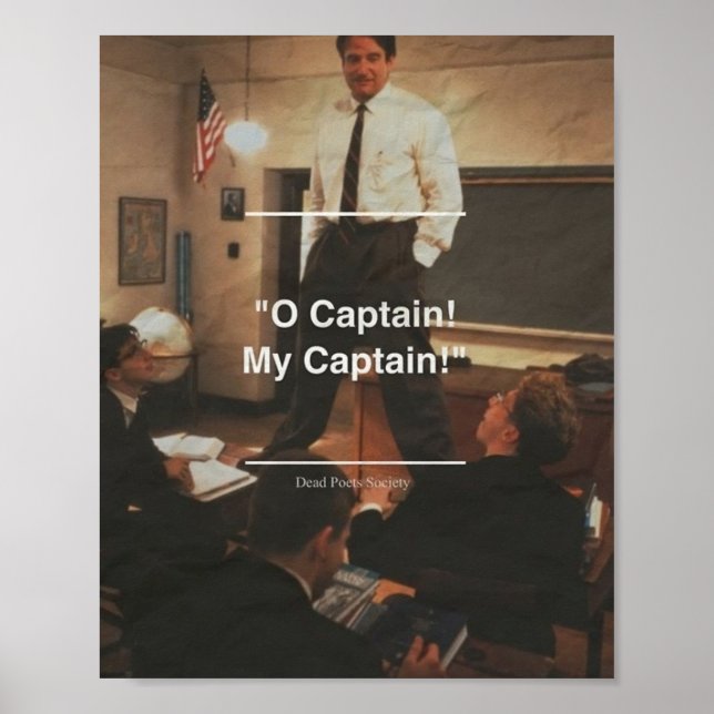 Dead Poet Society 3 Poster (Framsidan)