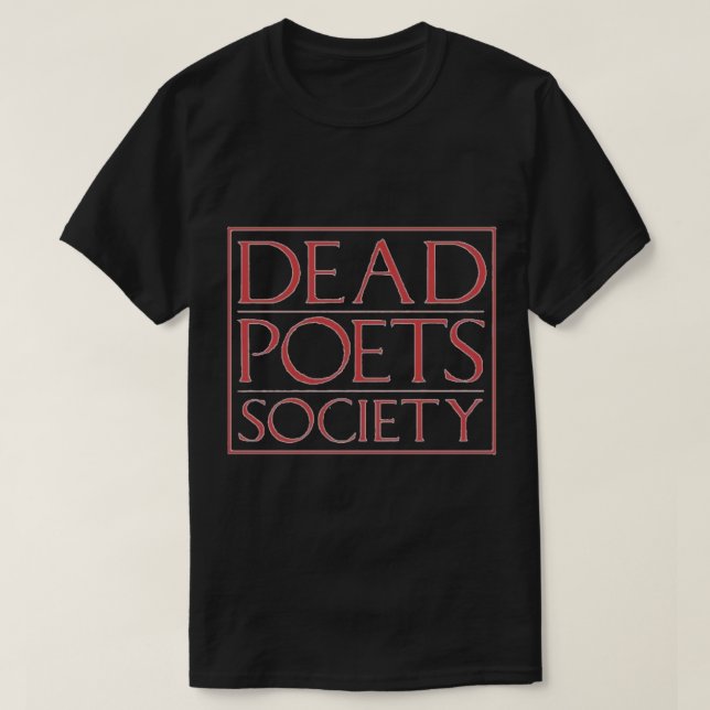 Dead Poets Society Logotyp Pullover Sweatshirt T Shirt (Design framsida)