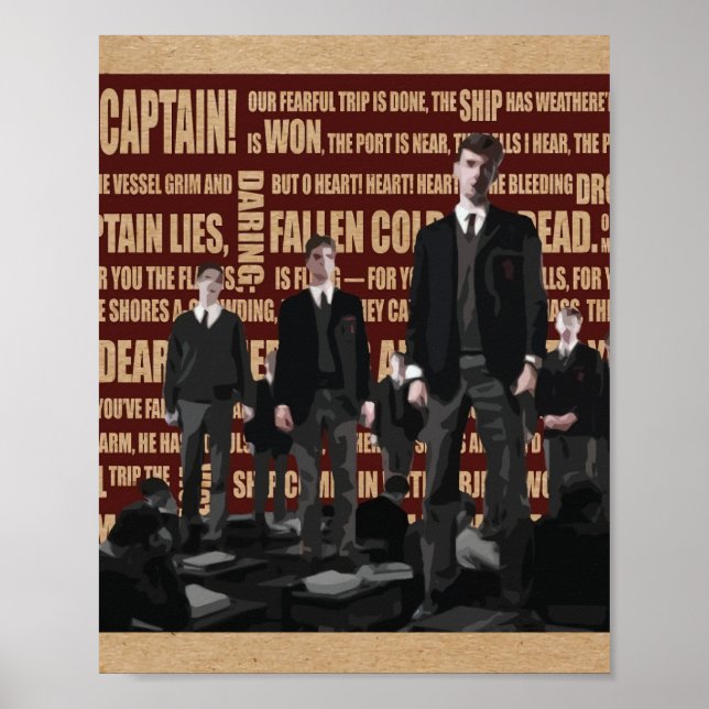 Dead Poets Society Poster (Framsidan)