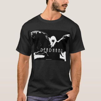 Dead räcker designpinuplogotypen tee shirt
