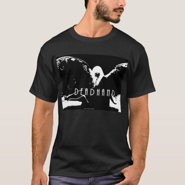 Dead räcker designpinuplogotypen tee shirt (Framsida)
