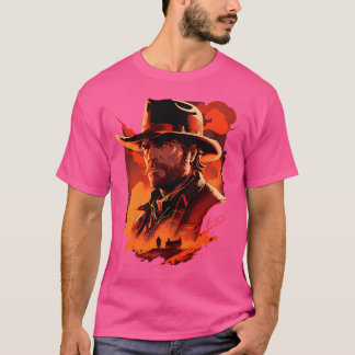 Dead Red Dead John Marston Gaming T Shirt
