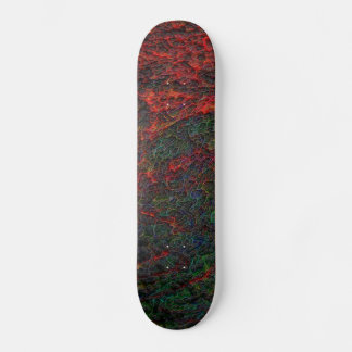 Dead Red Old School Skateboard Bräda 21,6 Cm