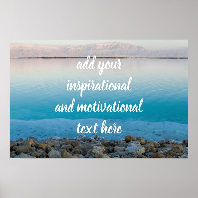 Dead Sea Israel Poster (Framsidan)