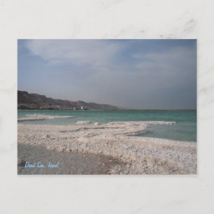 Dead Sea, Israel. Vykort