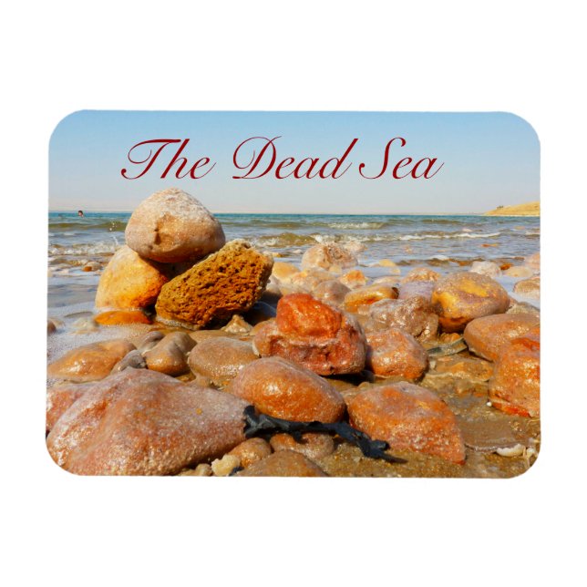 Dead Sea, Jordan Magnet (Horisontell)