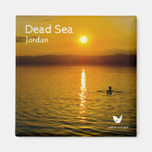 Dead Sea Jordan - magnet av Velvet Escape