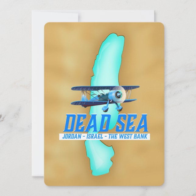 Dead Sea Travel Poster (Framsida)