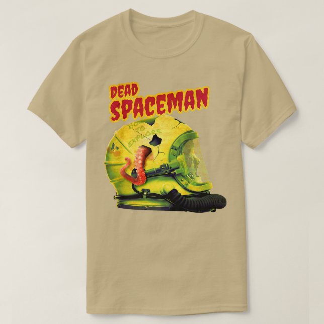 Dead Spaceman in Space Suit Space Astronaut Premiu T Shirt (Design framsida)