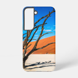 Dead träd i Deadvlei, Namibia